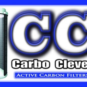 CarboClever "CC" Inline-Filter 1000m³/ h. - 200 mm Anschlüsse
