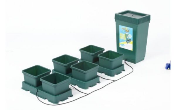 Easy2grow 6-Topf-Kit mit 47L Tank