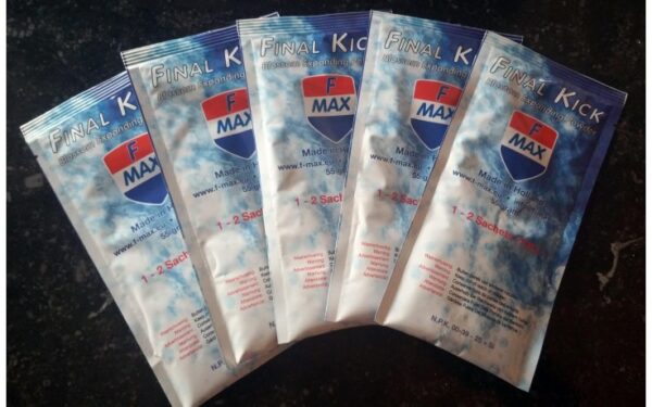 F-MAX FINAL KICK Blossom Expanding Powder, Beutel à 55 g