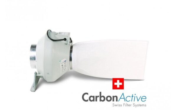 Carbon Active Pollensock für 100 mm Anschlüsse
