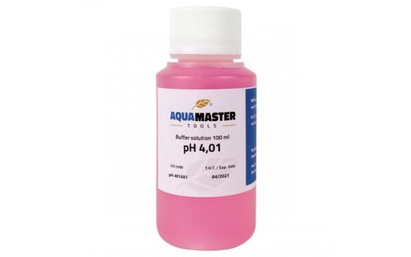 Aqua Master pH 4,01 Eichflüssigkeit, 100 ml.