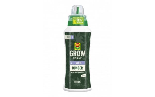 COMPO GROW ORGANIC Blütendünger Phase 2, 500 ml